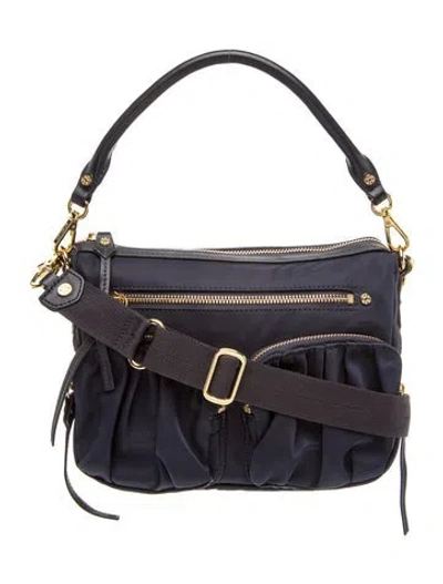 Pre-owned Mz Wallace Nylon Shoulder Bag In Blue