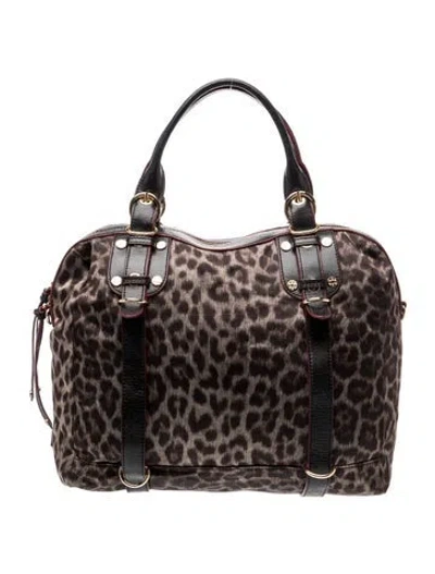 Pre-owned Mz Wallace Nylon Shoulder Bag In Brown