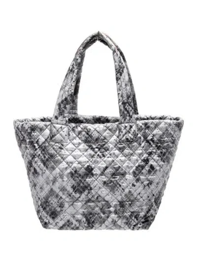 Pre-owned Mz Wallace Nylon Shoulder Bag In Gray