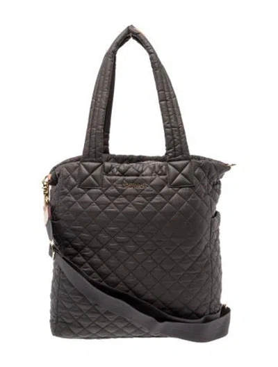 Pre-owned Mz Wallace Nylon Shoulder Bag In Gray