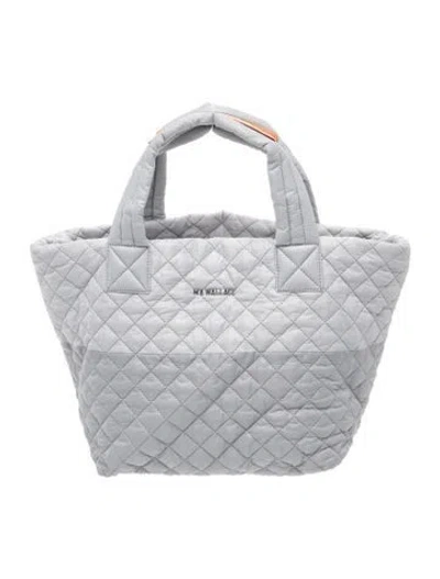 Pre-owned Mz Wallace Nylon Shoulder Bag In Gray