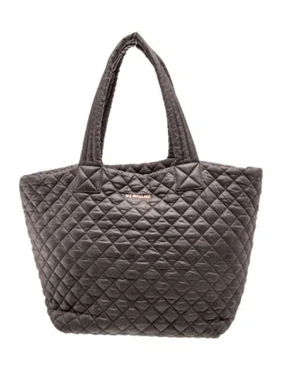 Pre-owned Mz Wallace Nylon Shoulder Bag In Gray