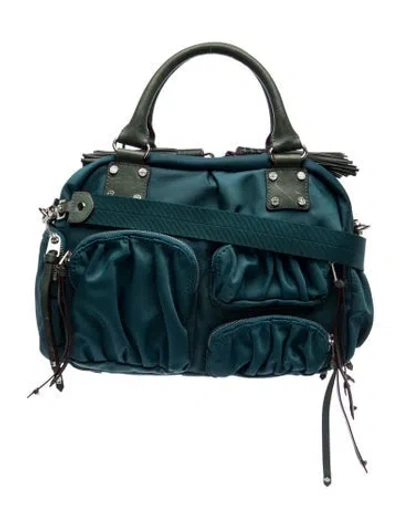 Pre-owned Mz Wallace Nylon Shoulder Bag In Multi