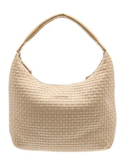 Pre-owned Mz Wallace Nylon Shoulder Bag In Neutral