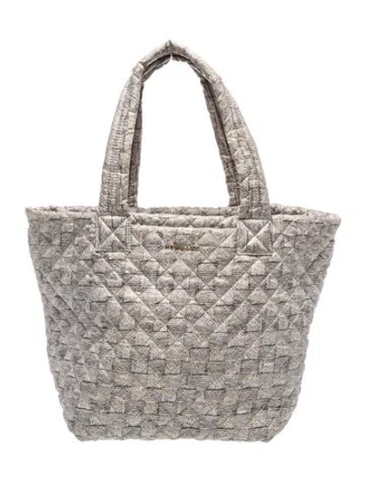 Pre-owned Mz Wallace Nylon Shoulder Bag In Neutral
