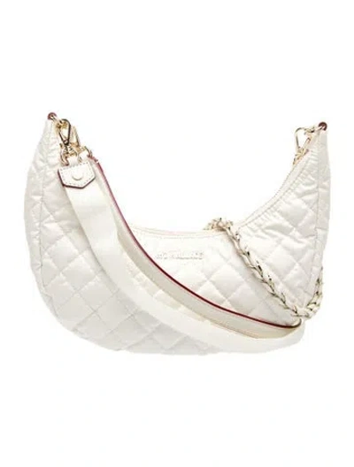 Pre-owned Mz Wallace Nylon Shoulder Bag In Neutrals