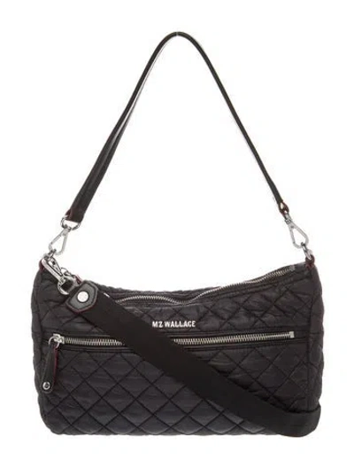 Pre-owned Mz Wallace Nylon Shoulder Bag In Pink