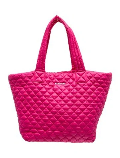 Pre-owned Mz Wallace Nylon Shoulder Bag In Red