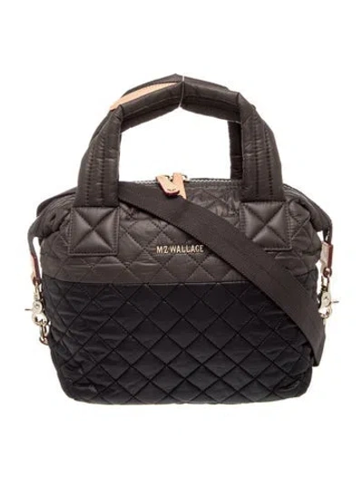 Pre-owned Mz Wallace Nylon Shoulder Bag W/ Tags In Gray