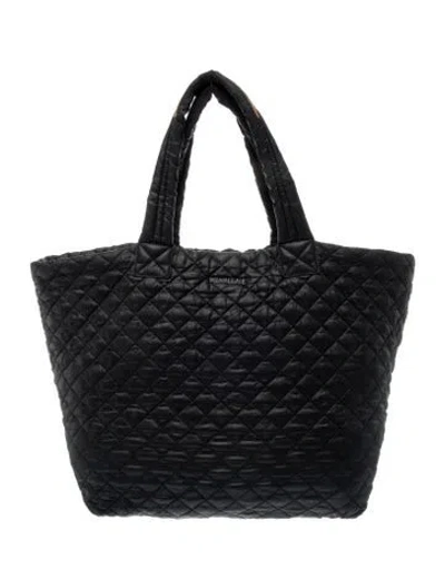 Pre-owned Mz Wallace Nylon Top Handle Bag In Blue