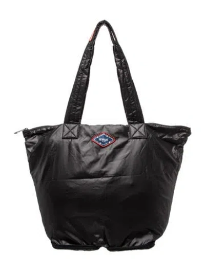 Pre-owned Mz Wallace Nylon Tote In Black