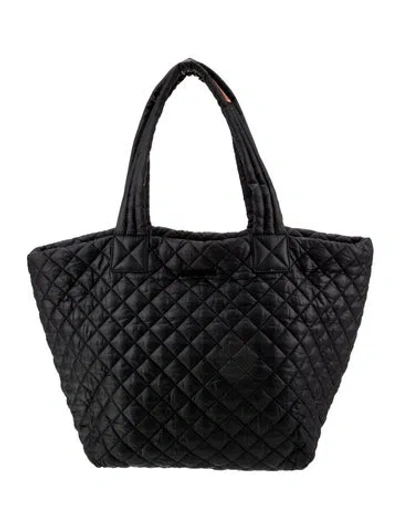 Pre-owned Mz Wallace Nylon Tote In Black