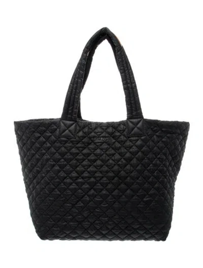 Pre-owned Mz Wallace Nylon Tote In Black