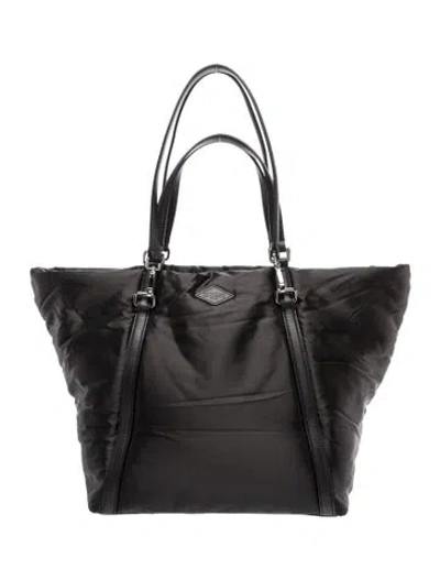 Pre-owned Mz Wallace Nylon Tote In Black