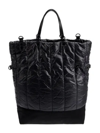 Pre-owned Mz Wallace Nylon Tote In Black