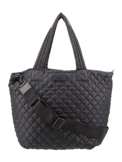 Pre-owned Mz Wallace Nylon Tote In Black