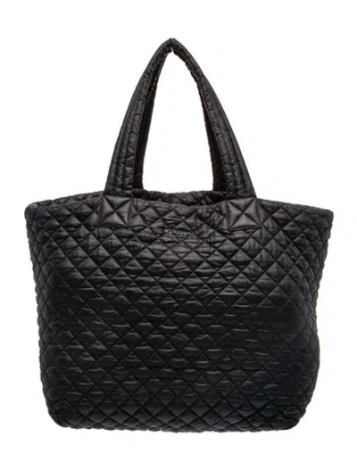Pre-owned Mz Wallace Nylon Tote In Black