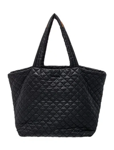 Pre-owned Mz Wallace Nylon Tote In Black