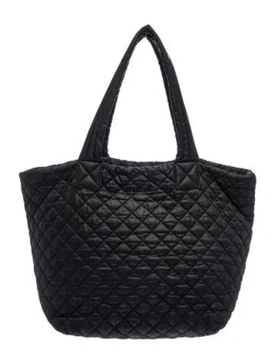 Pre-owned Mz Wallace Nylon Tote In Black