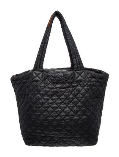 Pre-owned Mz Wallace Nylon Tote In Black