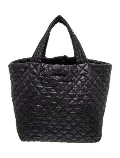 Pre-owned Mz Wallace Nylon Tote In Black
