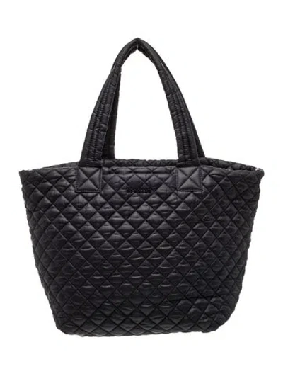 Pre-owned Mz Wallace Nylon Tote In Black