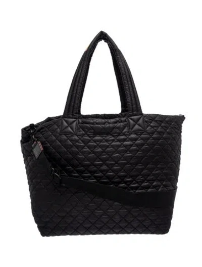 Pre-owned Mz Wallace Nylon Tote In Black