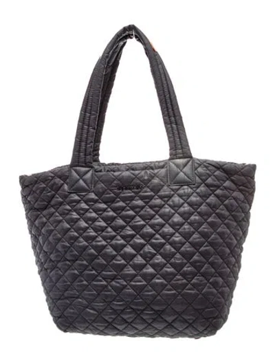 Pre-owned Mz Wallace Nylon Tote In Black