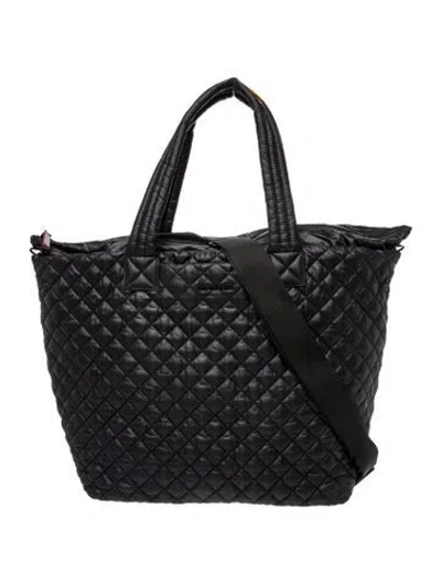 Pre-owned Mz Wallace Nylon Tote In Black