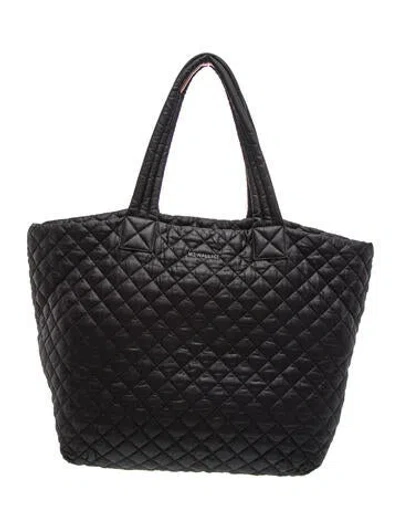 Pre-owned Mz Wallace Nylon Tote In Black