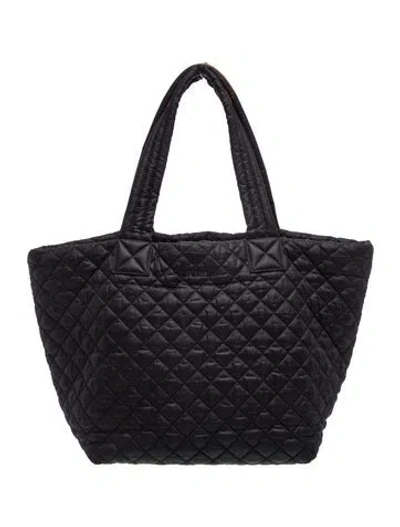 Pre-owned Mz Wallace Nylon Tote In Black