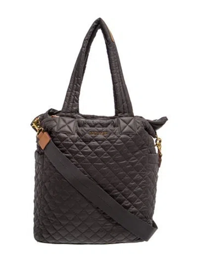 Pre-owned Mz Wallace Nylon Tote In Black