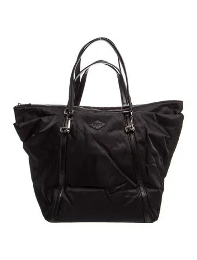 Pre-owned Mz Wallace Nylon Tote In Black