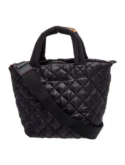 Pre-owned Mz Wallace Nylon Tote In Black
