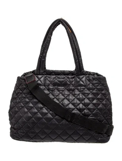 Pre-owned Mz Wallace Nylon Tote In Black
