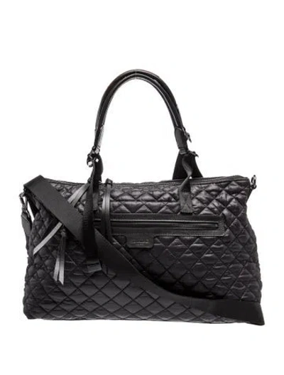 Pre-owned Mz Wallace Nylon Tote In Black