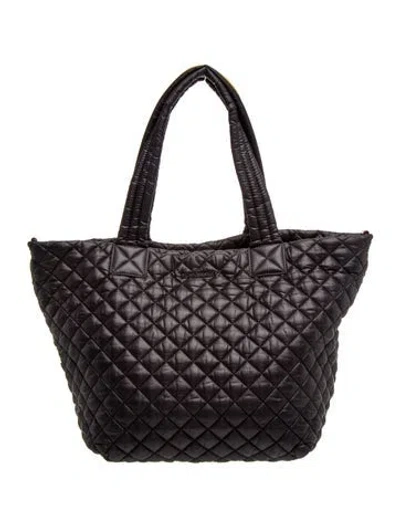 Pre-owned Mz Wallace Nylon Tote In Black