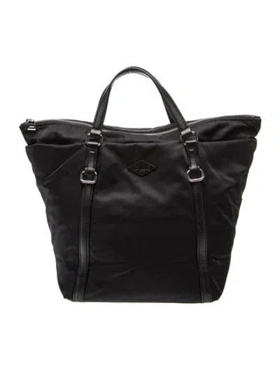 Pre-owned Mz Wallace Nylon Tote In Black