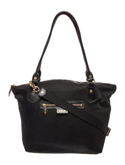 Pre-owned Mz Wallace Nylon Tote In Black