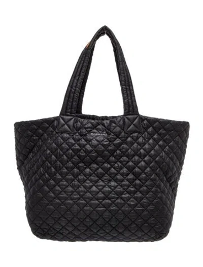 Pre-owned Mz Wallace Nylon Tote In Black