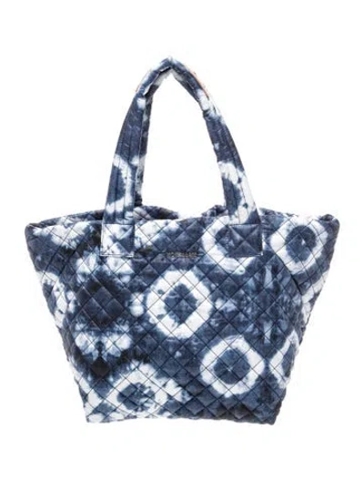 Pre-owned Mz Wallace Nylon Tote In Blue