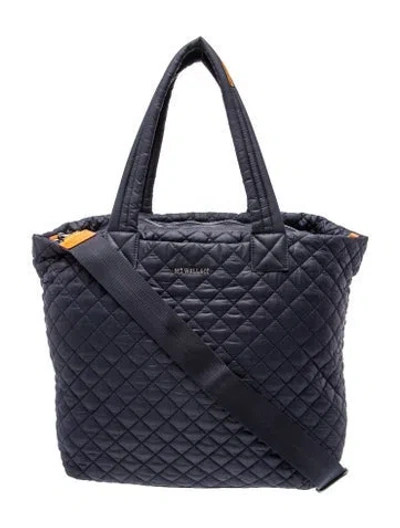 Pre-owned Mz Wallace Nylon Tote In Blue