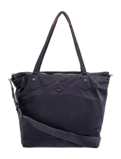 Pre-owned Mz Wallace Nylon Tote In Blue