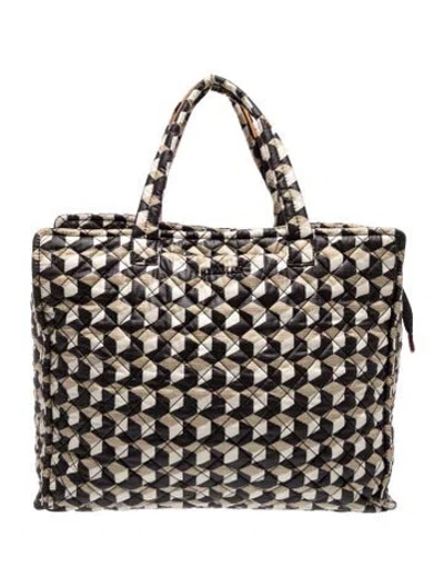 Pre-owned Mz Wallace Nylon Tote In Blue