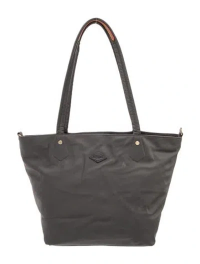 Pre-owned Mz Wallace Nylon Tote In Gray