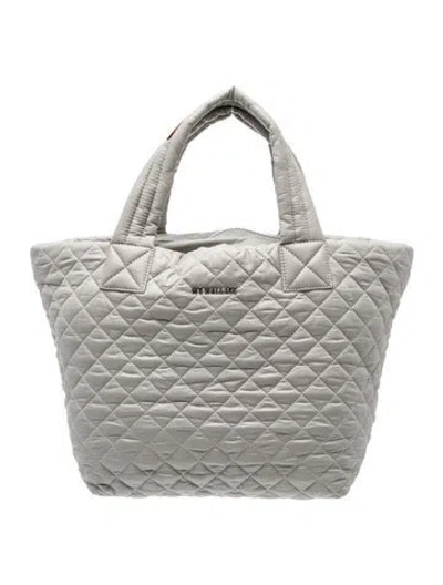 Pre-owned Mz Wallace Nylon Tote In Grey