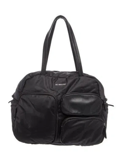 Pre-owned Mz Wallace Nylon Tote In Grey