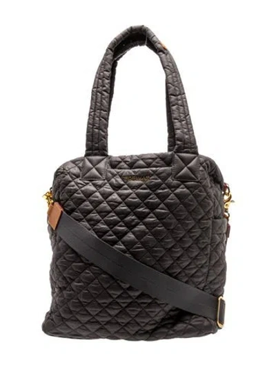 Pre-owned Mz Wallace Nylon Tote In Grey