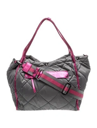 Pre-owned Mz Wallace Nylon Tote In Multicolor