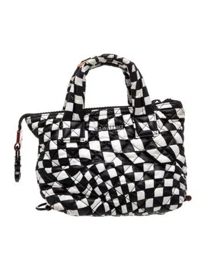 Pre-owned Mz Wallace Nylon Tote In Multicolor